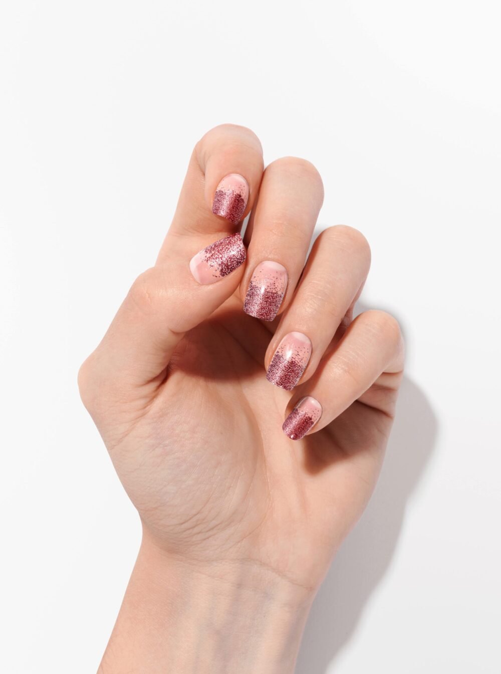 Nagelfolien – Rosa Streifen